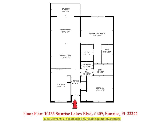 10433 Sunrise Lakes Boulevard # 409, Sunrise FL 33322 - Sunrise, FL - Photo 5