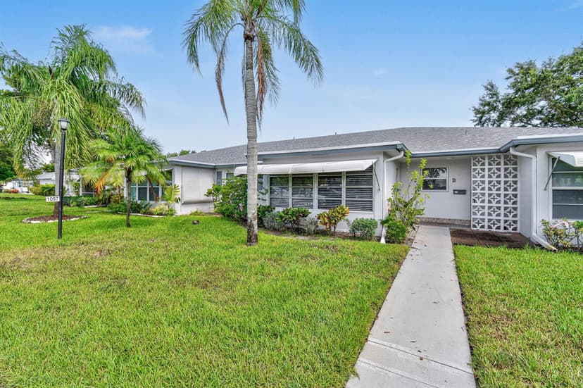 1097 Circle Terrace W # C, Delray Beach FL 33445