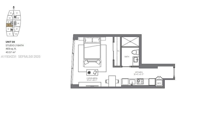 225 N Miami Ave # 1708, Miami FL 33128