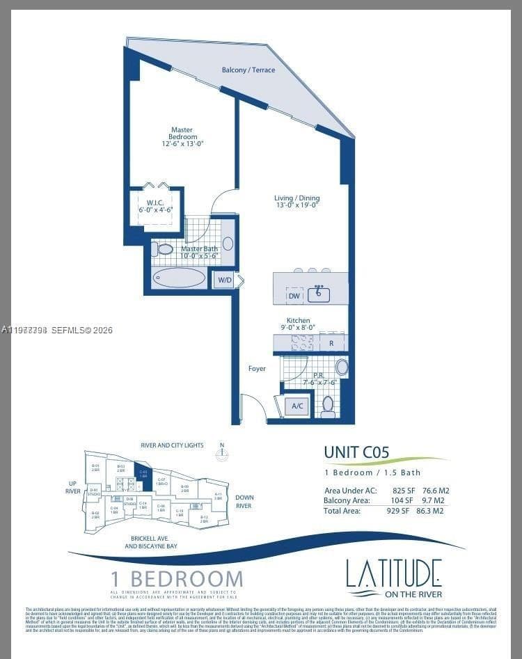 185 SW 7th St # 1605, Miami FL 33130