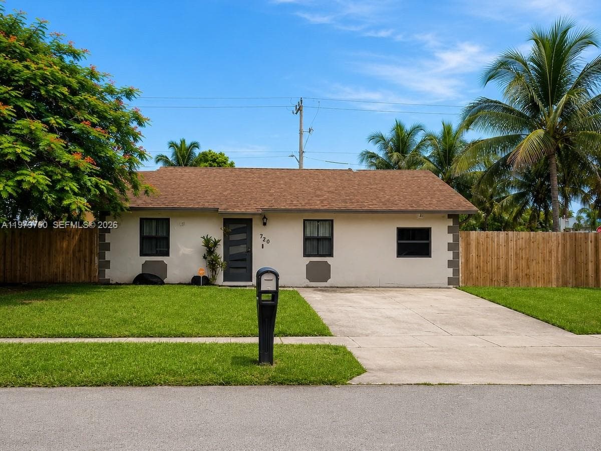 720 SW 81 Ter, North Lauderdale FL 33068
