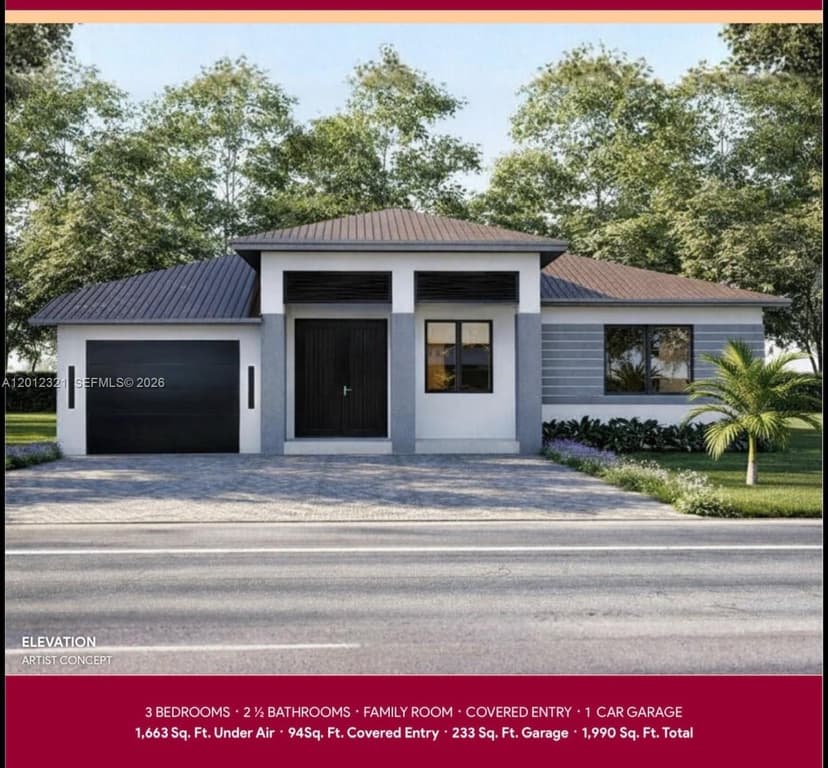 11919 SW 231 lane, Miami FL 33170