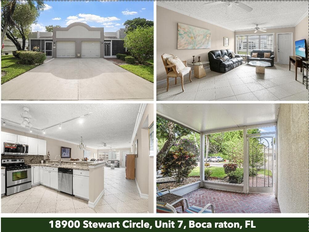 18900 Stewart Circle # 7, Boca Raton FL 33496 - Boca Raton, FL - Photo 1