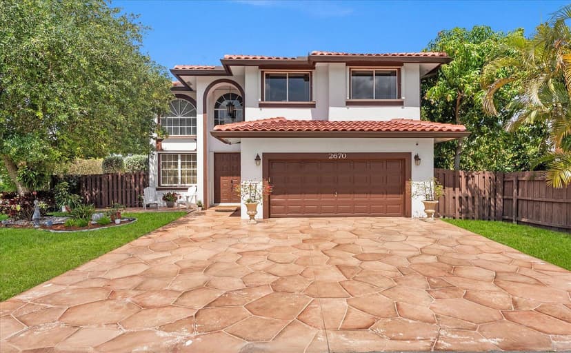 2670 NW 123rd Drive, Coral Springs FL 33065