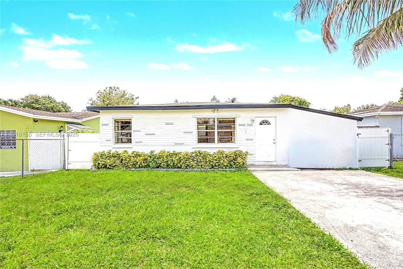 3416 SW 12th Ct, Fort Lauderdale FL 33312