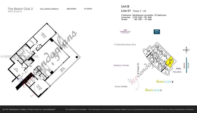 1800 S Ocean Dr # 2301, Hallandale Beach FL 33009 - Hallandale Beach, FL - Photo 2