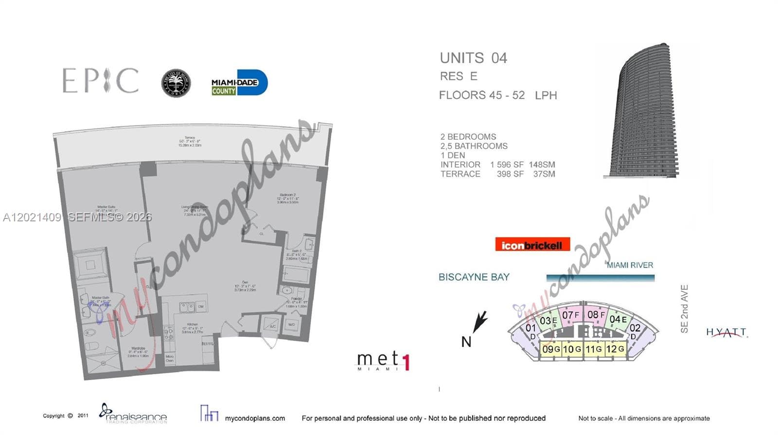 200 Biscayne Boulevard Way # 5004, Miami FL 33131 - Miami, FL - Photo 1