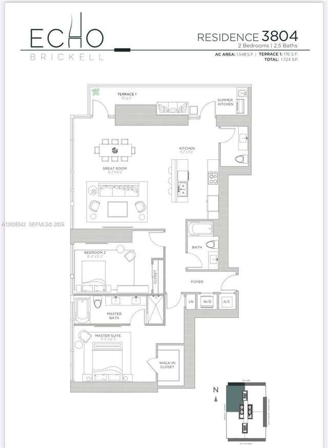 1451 Brickell Ave # 3804, Miami FL 33131 - Miami, FL - Photo 3