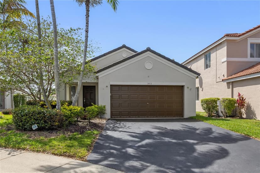 1413 Majesty Ter, Weston FL 33327