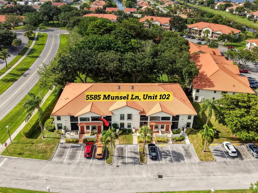 5585 Munsel Lane # 102, Boynton Beach FL 33437