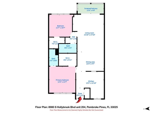 8980 S HOLLYBROOK Boulevard # 204, Pembroke Pines FL 33025 - Pembroke Pines, FL - Photo 6