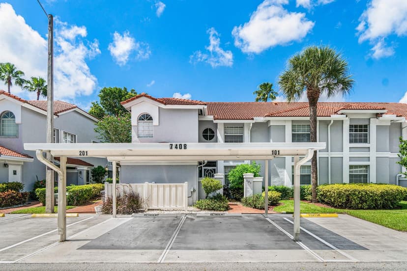 7408 LAKE MEADOW Way # 101, Boynton Beach FL 33437