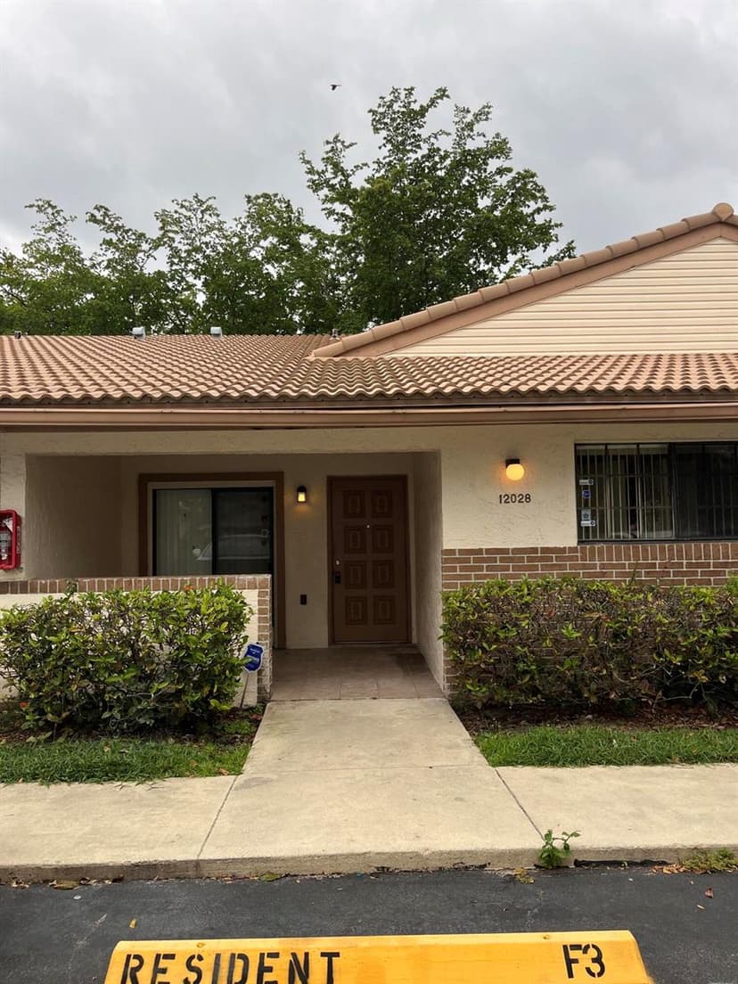 12028 ROYAL PALM Boulevard # F, Coral Springs FL 33065