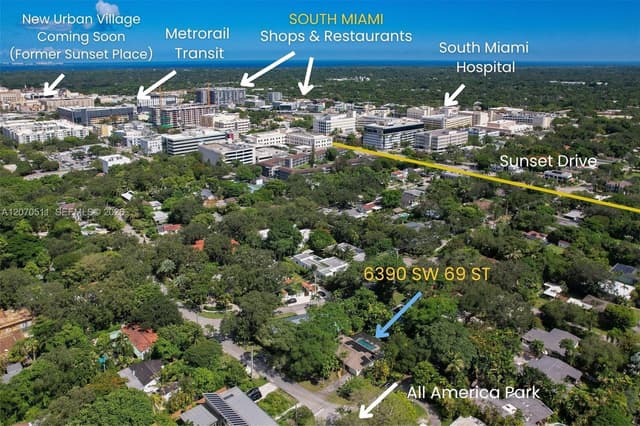 6390 SW 69th St, South Miami FL 33143 - South Miami, FL - Photo 2