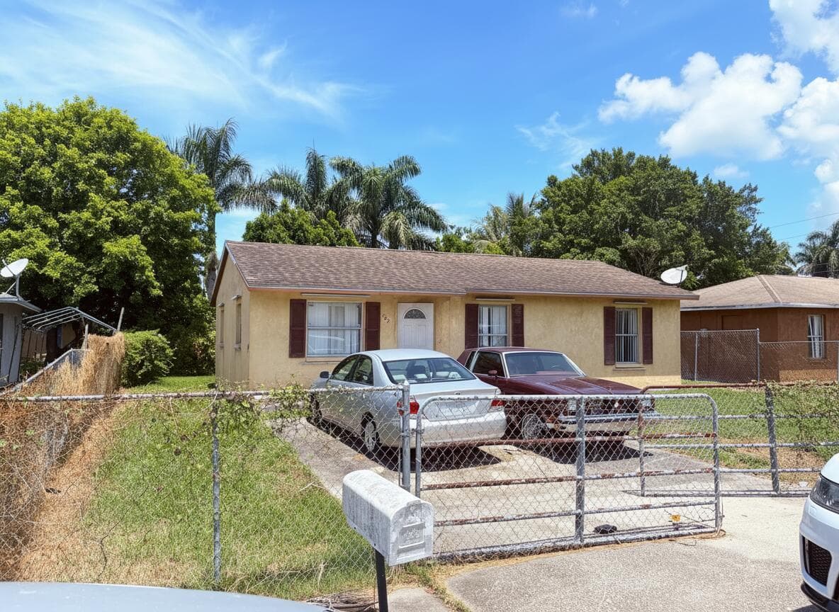 307 Seminole Court, Pahokee FL 33476
