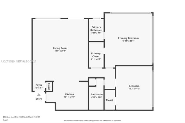 2150 Sans Souci Blvd # B605, North Miami FL 33181 - North Miami, FL - Photo 5