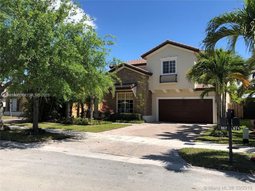 867 SW 155th Ct, Miami FL 33194