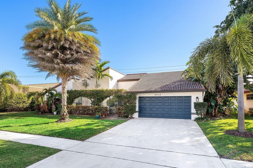 2412 SW 23rd Cranbrook Drive, Boynton Beach FL 33436